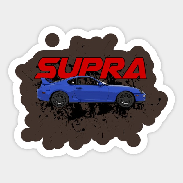 Toyota Supra Sticker by JDMzone